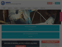 Tablet Screenshot of amasi.org
